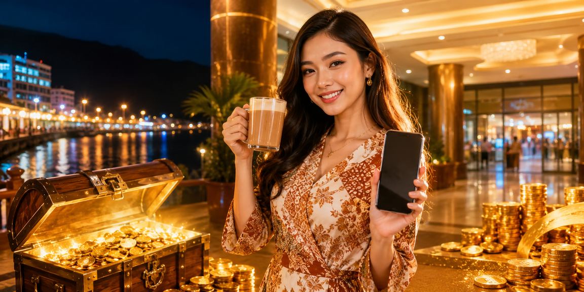 Pemain Malaysia memainkan Baccarat melalui telefon pintar dengan antara muka mudah alih gglbet